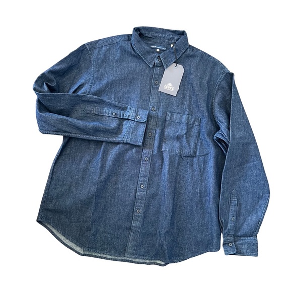 LEVI'S® MADE & CRAFTED® STANDARD SHIRT IN RANIER WASH - Picture 14 of 14